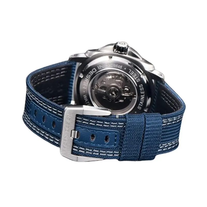 Pagani Design Open Heart Automatic Blue Dial Men's Watch-  PD-1736